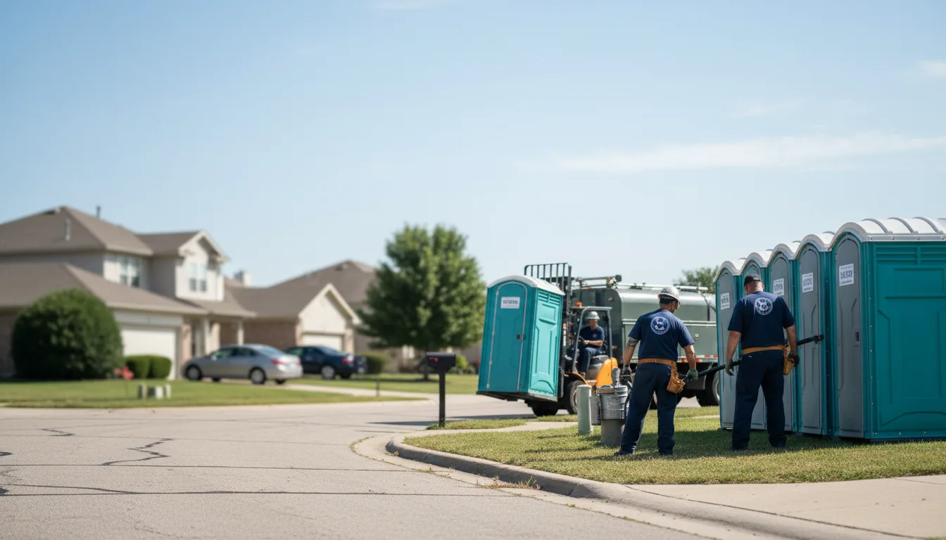 Porta Potty Rental in Pretty Prairie, KS near me